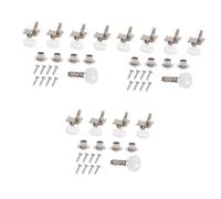 VICASKY 15pcs Banjo Tuners Acoustic Guitar Tuning Pegs Machine Heads Banjo Tuning Key