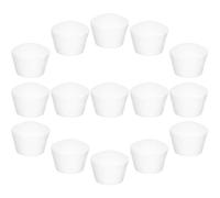 VICASKY 15Pcs Compact Foam Cake Model Set Fake Cakes for Practicing Decorating Skills at Parties and Weddings