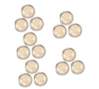 VICASKY 15pcs Decorative Trumpet Key Button Trumpet Replacement Button Chic Decors for Musical Instrument Accessory Parts for Key Cover Caps and Valve