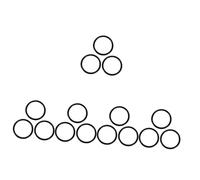 VICASKY 15pcs Handmade Buddhist Sound Bowl Pad from Nepal for Singing Bowl Cushion Use in Meditation Sessions Buddhist Instruments Cushion