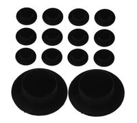 VICASKY 15pcs Miniature Decorative Doll Hats Kawaii Snowman Clown Hats for Crafts DIY Supplies and Party Decorations Flocking Material Durable Lightweight