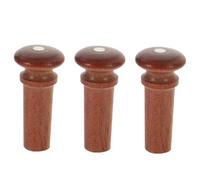VICASKY 15pcs Violin Tailpiece Endpin Replacement Date Wood Violin Tail Endpin for Tuning Pegs Use Tailpiece Pegs
