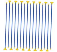VICASKY 16 Pcs Suction Cup Arrows for Archery Safe Plastic Replacement Arrows with Rounded Tips for Boys and Enhances Hand Eye Coordination and Precision Skills for Indoor and Outdoor Play