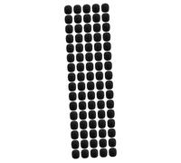VICASKY 160pcs Lapel Headset Mic Sponge Covers for Mic Professional Microphone Windscreen Windproof Covers Practical for