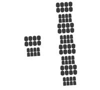 VICASKY 160pcs Saxophone Tooth Pads Mouthpiece Cushions for Alto Tenor Saxophones Thick Comfortable against Bite Marks Instrument Accessories