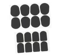 VICASKY 160pcs Silicone Saxophone Patches Pads Adhesive Square Shape Mouthpiece Cushions Accessories for Saxophone Music
