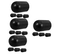 VICASKY 16pcs Double Bass Endpin Rubber Pad Protector Non Slip for Upright Bass Floor Use Endpin Stopper Replacement Parts