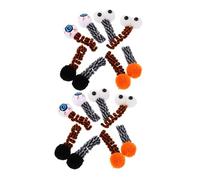 VICASKY 16pcs Halloween Cat Spring Lightweight Plush Kitten Interactive Chewing Swatting Hunting for Indoor Cats Stimulate Natural Instincts and Festive Fun