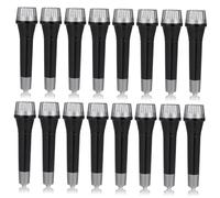 VICASKY 16pcs Microphone Lightweight Plastic Stage Props for Fun Party Favors Encourages Creativity Confidence Young Performers Sturdy Design for Endless Play