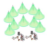 VICASKY 16pcs Mini Wing Shaped Magnetic Needles with Stand Small Magnetic Needle Teaching Aids for School Science Physics Experiments Hands Learning Tool Random Color