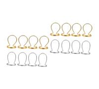 VICASKY 16pcs Practical Thumb Guitar Picks for Ukulele and Guitar Plectrums for Bass and Finger Practice Tools