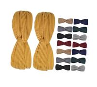 VICASKY 16pcs Yoga Headbands for Women and Moisture-wicking Sweatbands Soft Stretchy Knotted Turban Design Non-slip Fitness Hairbands for Workout and Everyday Use