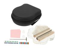 VICASKY 17-tone Crystal Thumb Piano Music Toy for Boys and Girls Adults Finger Piano Instrument Kalimba for Beginners Home Music Instrument Supply