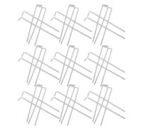 VICASKY 180pcs Shoe Tree Tool 7-shaped Plastic Shoe Shape Inserts White Long Rod Portable Inner Support for Flats Storage Display/pack