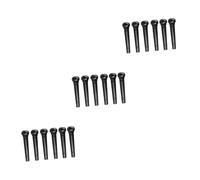 VICASKY 18pcs Acoustic Guitar Bridge Pins Guitar Accessories Replacement Hard Ground Pegs