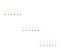 VICASKY 18pcs Brass Circle Guitar Bridge Pins Shell Dots String Nails Pegs for Acoustic Guitar Bridge