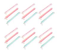 VICASKY 18pcs Cold Ironing Rod for Hair Styling Perm Rods Plastic Material for Body Wave Use for Long Hair for Hairdressing Tools