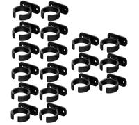 VICASKY 18pcs Desktop Microphone Holder Base Sturdy Mic Stand Clamp for Secure Tabletop Support Non- Design for Workstations and Recording Stations and Practical Mic Supplies