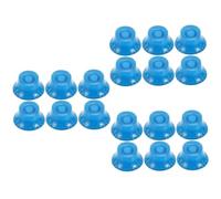 VICASKY 18pcs Electric Guitar Volume Control Knobs Caps Top Hat Style for Tone Essential Accessory for Musicians for Live Performances Compatible Various Models