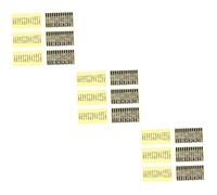 VICASKY 18pcs Fretboard Stickers Guitar Scale Sticker Guitar Fingerboard Dot Music Note