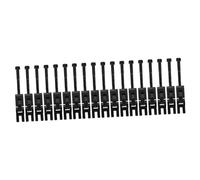 VICASKY 18pcs Guitar Tremolo Bridge System Guitar Bridge Saddles Locking Saddle High Load Capacity