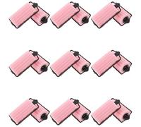 VICASKY 18pcs Heatless Sponge Hair Rollers for Women, 4cm Diameter Soft Flexible Curlers, No Heat Damage, Self-Grip Sleep-In Styling Tools for Natural Short and Long Curls