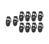 VICASKY 18pcs Skid-proof Shoelace Buckles with Mini Size Design and Lightweight Pvc Material, Suitable for Outdoor Use and Most Shoes with Laces