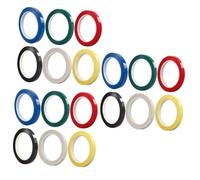 VICASKY 18pcs Violin Finger Position Tape Violin Stickers for Practice Thin Black Tape for and Cello Music Accessories for Classical Instrument