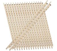 VICASKY 19pcs White Copper Classical Guitar Fret Wire Set 2.0mm x 19 Frets Electric Guitar Fretboard Accessories Replacement Supplies for Maintenance