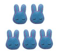 VICASKY 1bag Fabric Rabbit Hair Clip Diy Accessories Handmade Bunny Hairpins for Girl Easter Hair Accessory Clothing Decor Jewelry Diy Decor