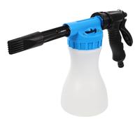 VICASKY 1l Car Wash Water Gun Portable Watering Can Watering Equipment Easy to Control Power and Stream Blue Plastic with Copper and Nylon for Car Washing
