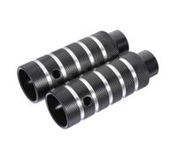 VICASKY 1Pair Bike Backseat Pedals Sturdy Aluminum Alloy Pegs for Standard Bicycles Skid Footrest Suitable for Front Rear Axles Durable Replacement Accessory