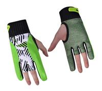 VICASKY 1Pair Professional Breathable Bowling Gloves of Slip Elastic Gloves for Sports Green Durable Design for Enhanced Grip and Comfort