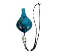 VICASKY 1pc 6 Hole Ocarina Ocarinas Ocarina Instrument Ocarina Beginners Ocarina Portable Ocarina Practical Ocarina Birthday present Ocarina with Lanyard Blue Dolomite