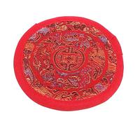 VICASKY 1pc Buddhist Sound Bowl Cushion Pad Handmade Nepalese Cloth Bowl Base Meditation Accessory for Rituals and Relaxation Essential for Buddhism Practitioners