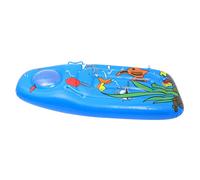 VICASKY 1Pc Cartoon Inflatable Floating Surfboard for Fun Swimming with Underwater World Design Durable Material for Summer Pool Play