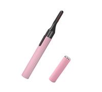 VICASKY 1Pc Electric Heated Lash Curler Portable Eyelash Curling Tool Pink with Intelligent Temperature Control for Home Makeup for Women Special Occasions