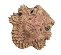 VICASKY 1Pc Lifelike Lizard Mask Halloween Animal Headgear for Parties Festivals Premium Costume Prop for Friends for Halloween Christmas and Carnival