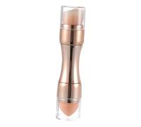 VICASKY 1Pc Multifunctional Dual Ended Makeup Brush High Grade Foundation Blush Tool for Contouring Blending and Highlighting Practical Durable for Daily Use Includes Storage