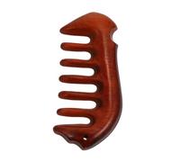 VICASKY 1pc Natural Sandalwood Hair Comb Creative Meridian Massage Comb for Hairdressing Chic Retro Design Comfortable Durable present for Friends
