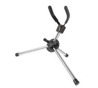 VICASKY 1PC Portable Foldable Saxophone Stand Wind Instrument Bracket with Slip Design Compact Tripod Holder for Alto and Soprano Saxophones Space Saving