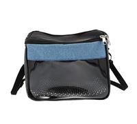 VICASKY 1pc Portable Hamster Carrier Bag for Outdoor Travel Handbag for Hedgehog Squirrel and Chinchilla Durable and Convenient Pet Bag Blue Gray