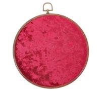 VICASKY 1Pc Round Velvet Brooch Display Board Wall Hanging Pin Holder for Jewelry for Organizing Badges and Medals DIY Friendly Space Saving Storage