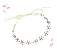 VICASKY 1Pc Star Bridal Headband Rhinestone Hairpiece for Weddings Parties Special Occasions Lightweight Durable Wedding Hair Accessories for Women