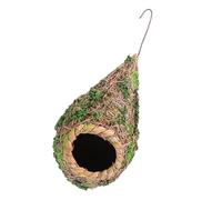 VICASKY 1pcs Hanging Nest Simulation Straw Bird Nest Strong Environmentally Friendly Creative for Indoor Balcony Decoration Suitable for Small Parrots and Sparrows