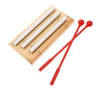 VICASKY 1pcs Three Tone Chime Bell Hand Chimes for Boy Girl Engaging Musical Instrument for Mindfulness Yoga and Classroom Settings for Developing Listening Skills and Creativity