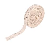 VICASKY 1roll Cotton Lace Trim Roll Yards Embroidery Floral Applique for Sofa Cushion Summer Quilt DIY Sewing Crafts Clothing Decoration