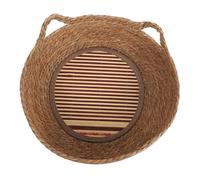 VICASKY 1Set Artisan Woven Pet House with Natural Seagrass for Indoor Cats Small Dogs Stylish Compact Lightweight Sleeping Nest Multi Functional Design