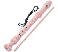 VICASKY 1set Beginner Soprano Recorder for Boys and Girls Easy to Clean Clarinet Detachable Design for Music Learning and Practice