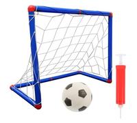 VICASKY 1Set Boy Girl Soccer Goal Net Football Net with Inflator Accessories for Outdoor Training Boys Girls Portable Height Goal Toy for Skill Development